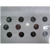 Image 4 : Canada 1999 Coin Set. 12 different 25 Cents, one for each month. BU.