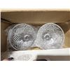 Image 3 : 4 Boxes of wine glasses and ice cream dishes - 1 box missing 3