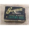 Image 1 : #1267 - Vintage Bronson Altoona 4250 level winding casting reel.  In original box.