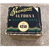 Image 2 : #1267 - Vintage Bronson Altoona 4250 level winding casting reel.  In original box.