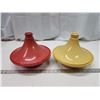 Image 1 : Pair of beautiful Stoneware Tagines/serving dishes