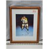 Image 1 : Bobby Orr framed print - 12.5"x15.5"
