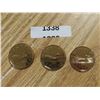 Image 1 : 3 UNC 2001 CDN loonies