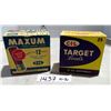 Image 1 : 2 Vintage BOXES nos 12 Gauge Shotgun Shells (full)