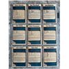 Image 2 : 1977 1978 O Pee Chee (OPC) Hockey lot of 9 Toronto Maple Leaf cards in page sleeve.