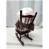 Image 4 : Collector's porcelain doll, w/ rocking chair