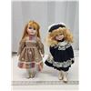 Image 1 : 2 Collector's porcelain dolls