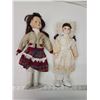 Image 1 : 2 Collector's porcelain dolls