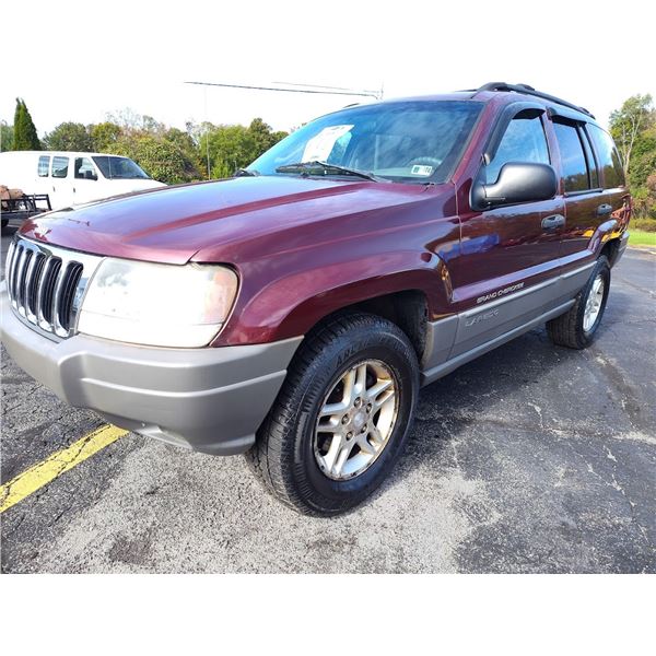2002 JEEP GRAND CHEROKEE LAREDO 4X4