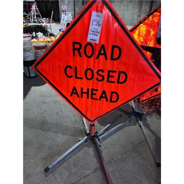 ROAD CLOSED TRAFFIC CONTROL SIGNS