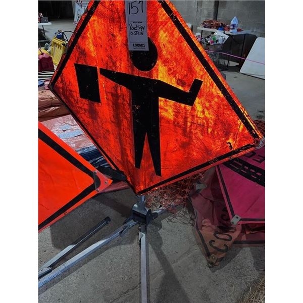 ROAD CLOSED TRAFFIC CONTROL SIGNS