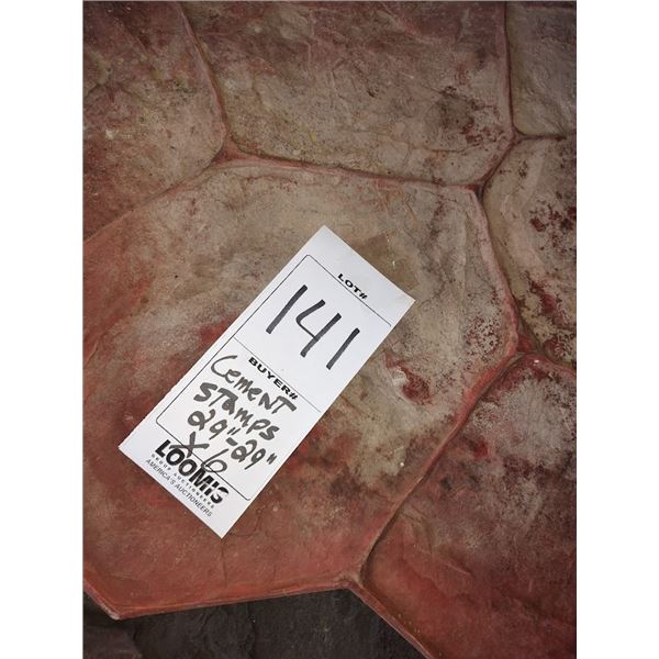 CONCRETE MOLD STAMPS