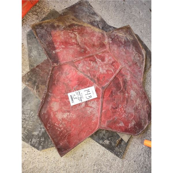 CONCRETE MOLD STAMPS