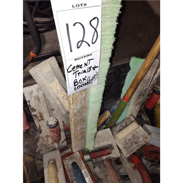 LARGE LOT OF CONCRETE TOOLS