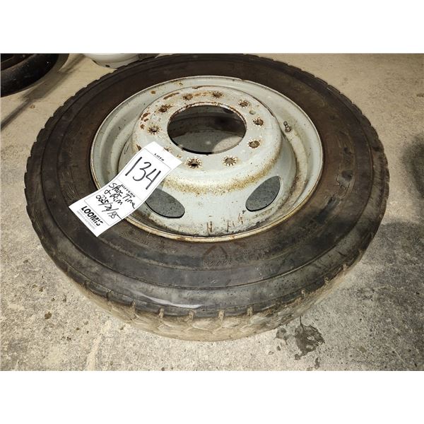 TRUCK SPARE TIRE & RIM