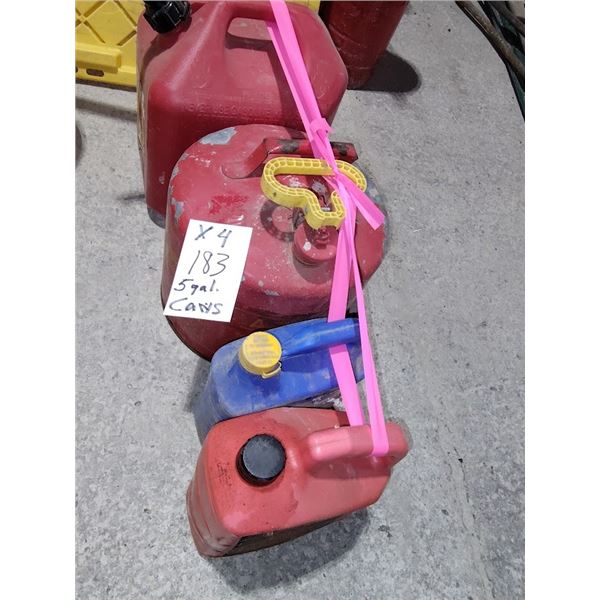 S/5 FUEL CANS