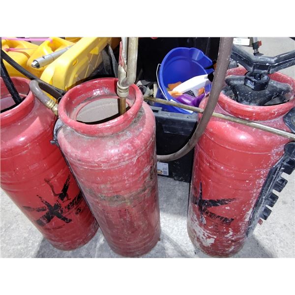 CONCRETE SPRAYERS SET OF 3
