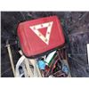 Image 3 : STORAGE TUB W/ASST RATCHING TIE DOWNS & OTHER ITEMS