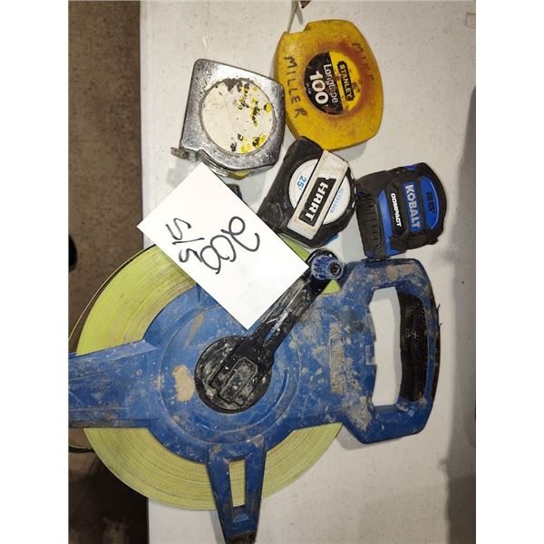 SET OF 5 MEASUREMENT TOOLS