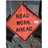 Image 1 : TRAFFIC CONTROL ROAD WORK SIGN