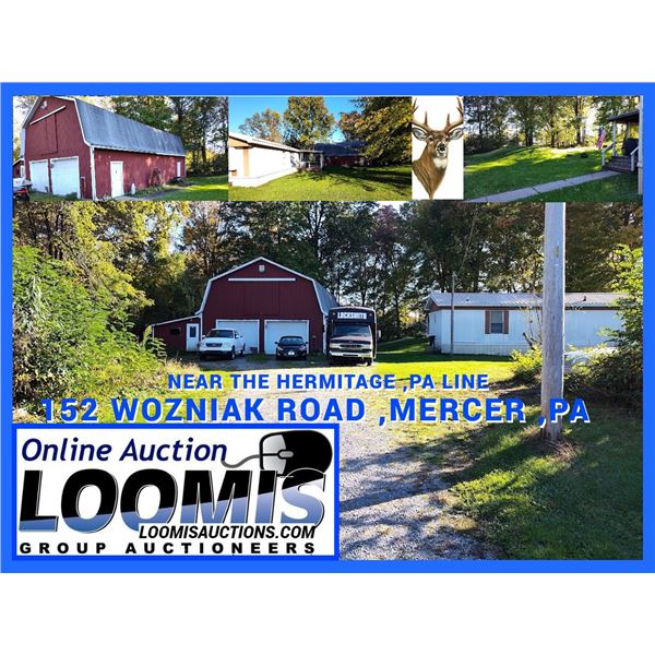 MERCER ,PA : ESTATE OF MR. ANTHONY RAY ARRON / REAL ESTATE