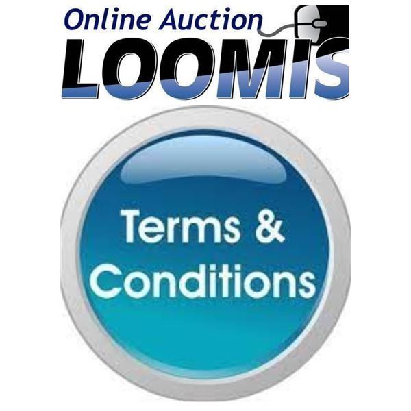 TERMS AND CONDITIONS OF AUCTION