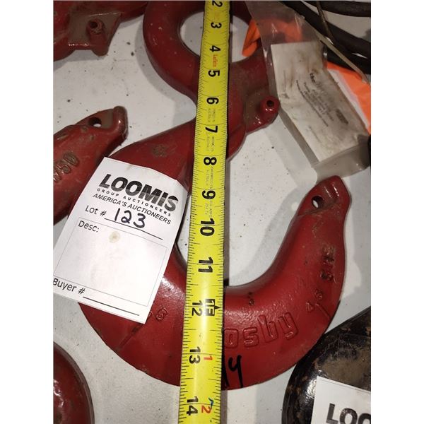 NEW CROSBY 14" 10 TON HOOK
