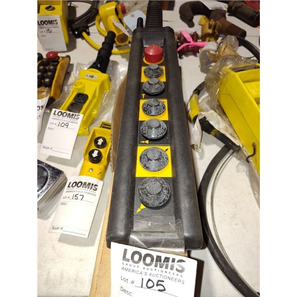 NEW DEMAG PENDANT CONTROL