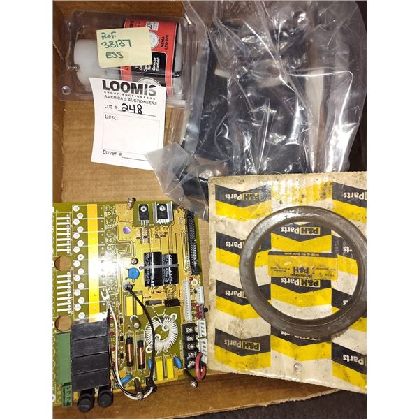 LOT OF NEW PARTS & NEW CIRCUT BOARD