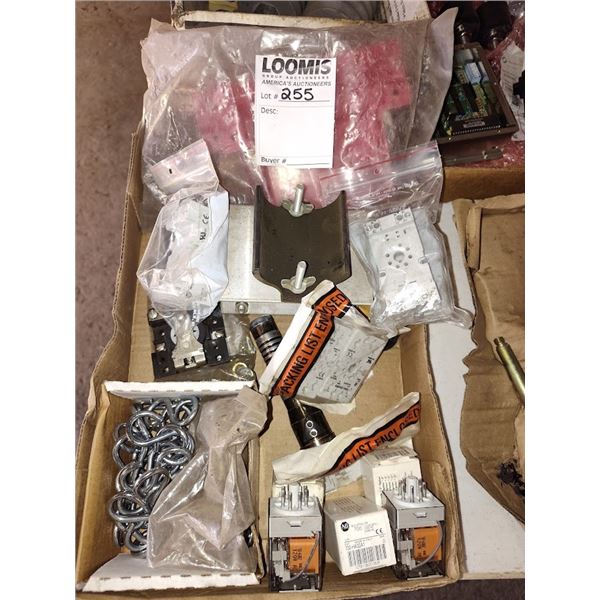 LOT OF NEW CUTTER HAMMER REVERISING CONDUCTORS & OTHER ITEMS