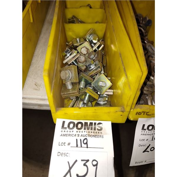 SET OF 39 HARDWARE ITEMS