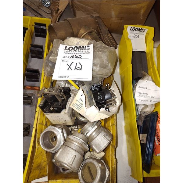 NEW LARGE CONDUTE & ELECTRICIAN PARTS
