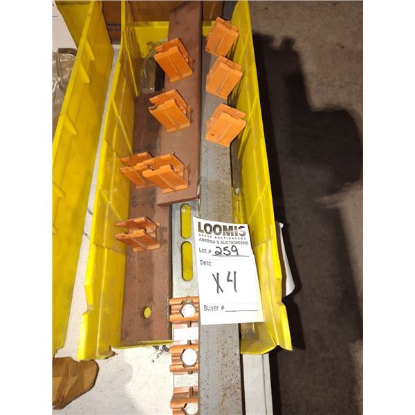 NEW ASSORTED LENGTH OF RAIL PARTS