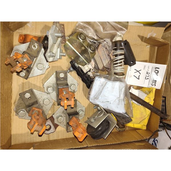 ASSORTED NEW PARTS INCLUDING RAIL PARTS