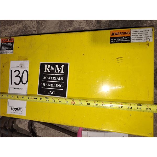 R & M 25" SERVICE BOX