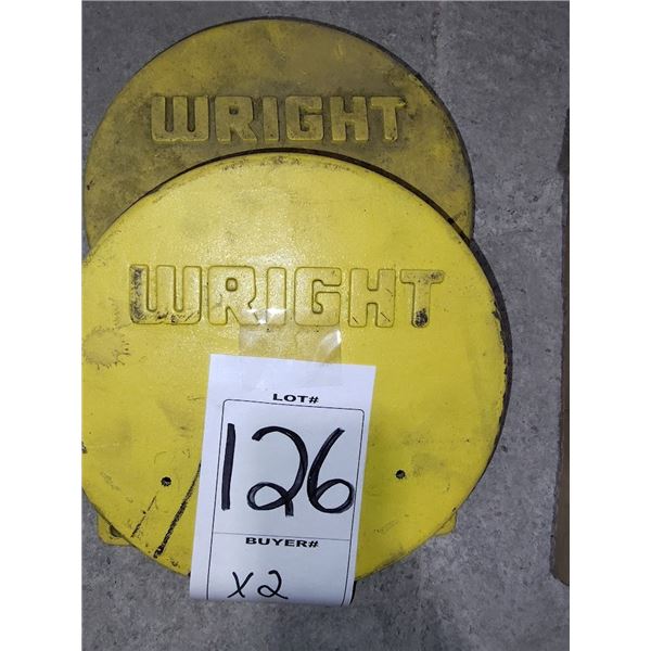 NEW SET OF 2 WRIGHT COVERS