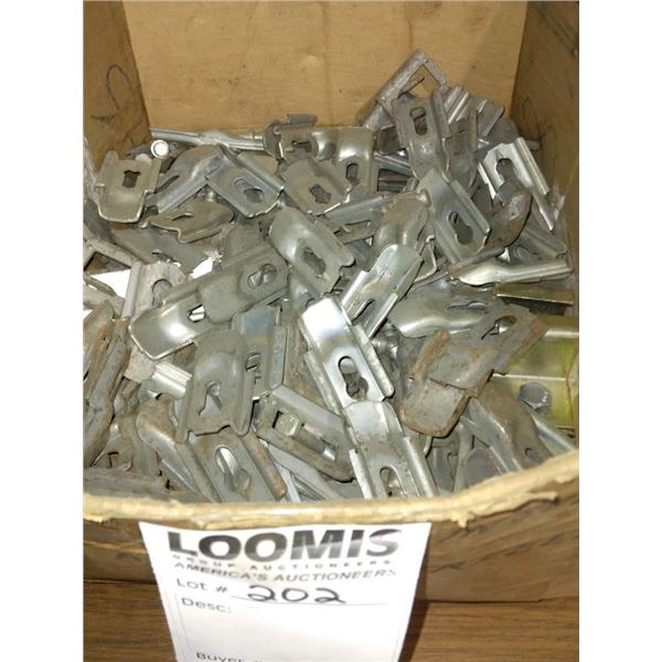 NEW LARGE BUNDLE LOT OF RAIL CLIPS