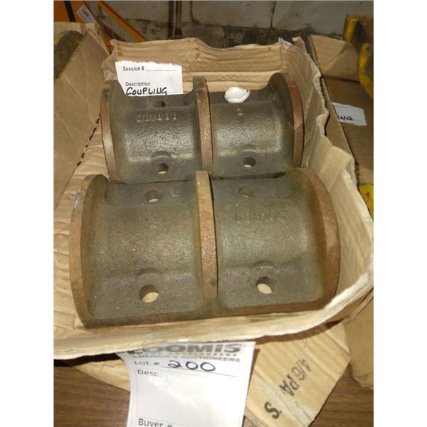 NEW 7" CAST COUPLINGS