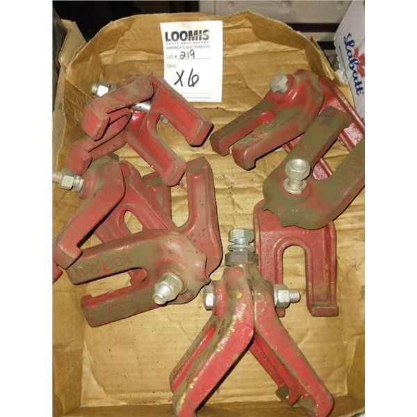 NEW MECI CAST RAIL CLAMPS