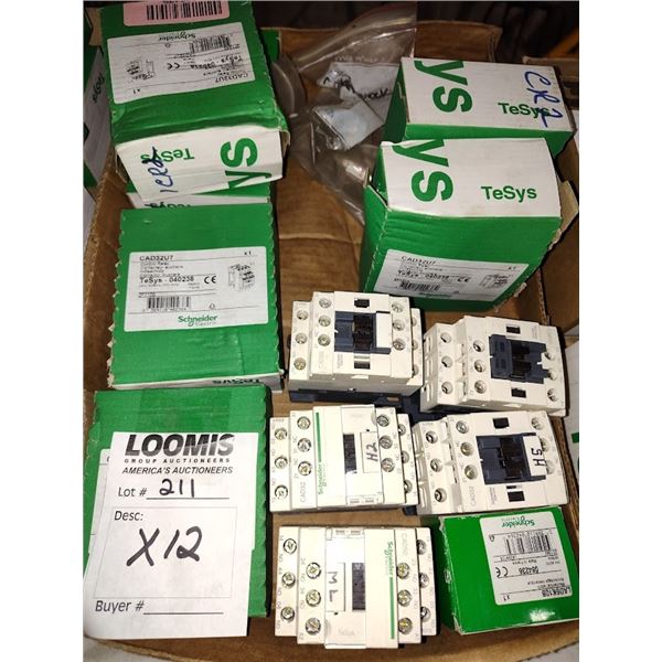 NEW SCHNEIDER RELAYS