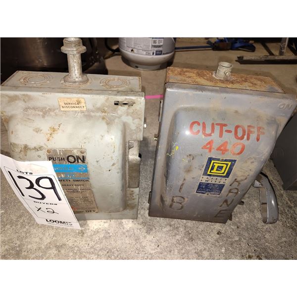 SET OF 2 POWER PANELS