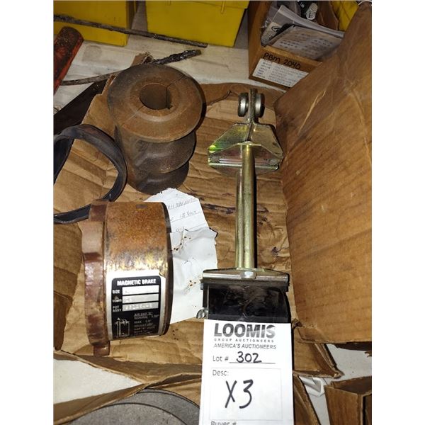 PARTS LOT WITH NEW MAGNETIC BRAKE S/3