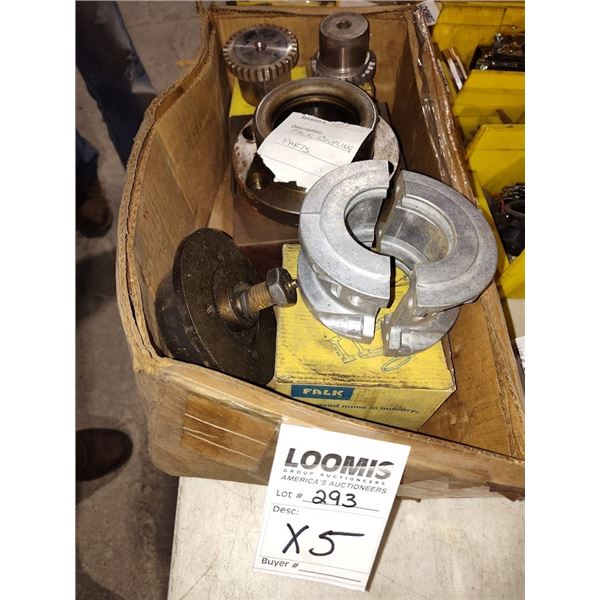 NEW LOT OF COUPLINGS & OTHER ITEMS
