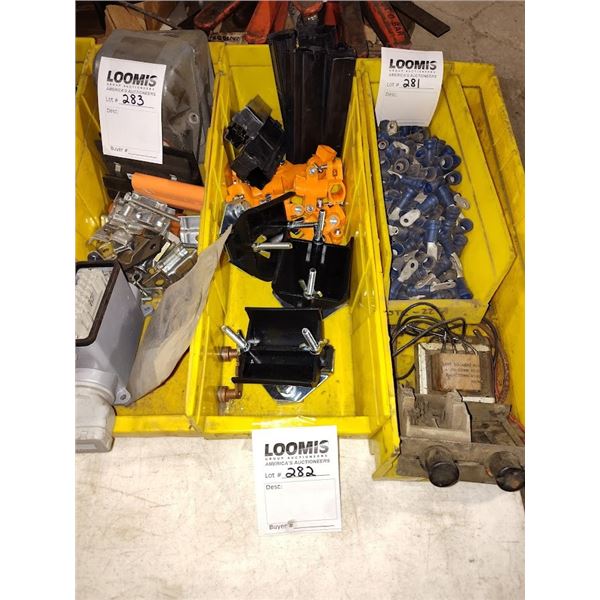 3 LOTS #281-282-283 ASSORTED PARTS