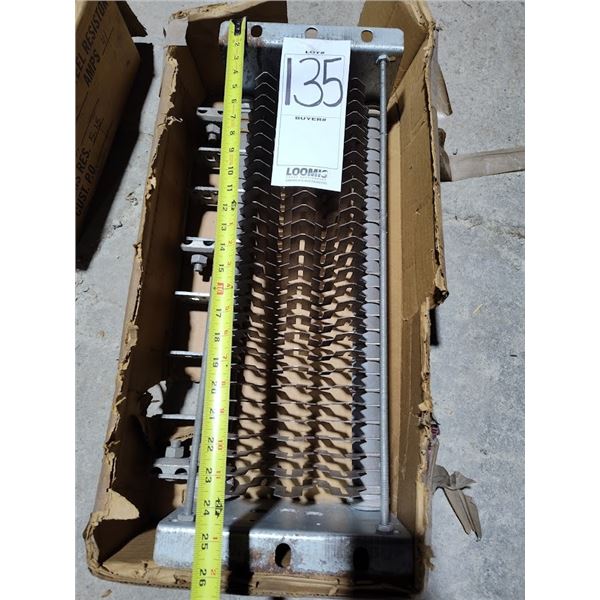NEW CHROMIUM STEEL GRID 75 AMP RESISTOR