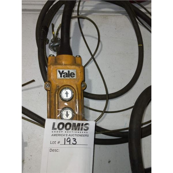 USED YALE CONTROL W/LEAD