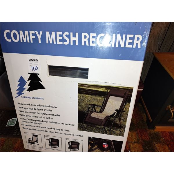 NEW COMFY MESH RECLINER