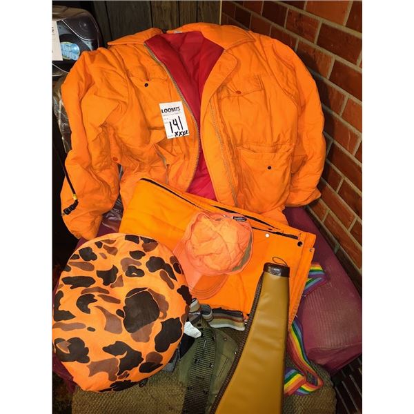 WOOLRICH BLAZE ORANGE HUNTING OUTFIT