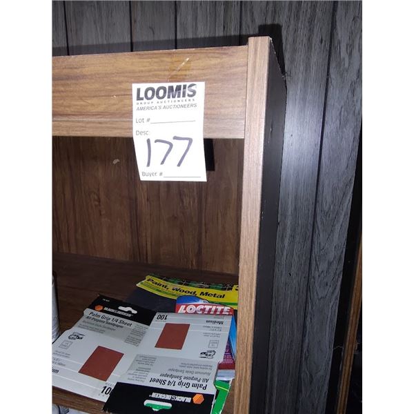 SHELVING UNIT (ITEMS IN OR ON ARE NOT INCLUDED)