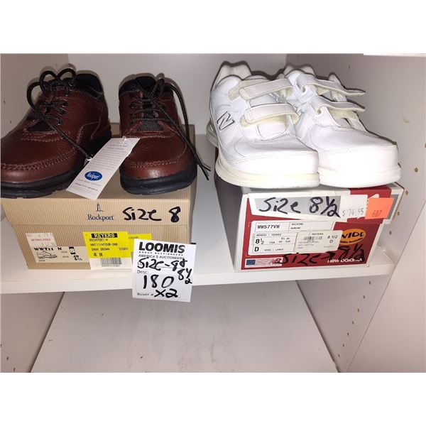 SET OF 2 NEW LADIES SIZE 8 SHOES